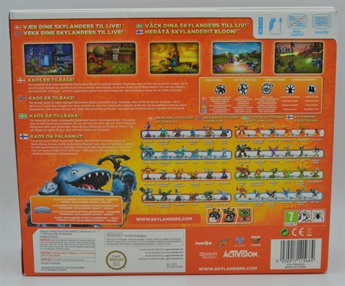 Skylanders Giants (Booster pack) - Komplet og sealed i æske - Nintendo Wii (AA Grade) (Genbrug)